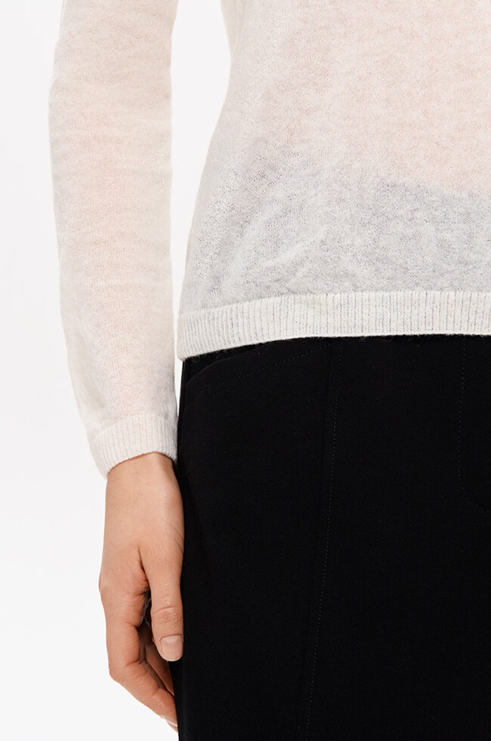 23420 Джемпер женский (молочный)