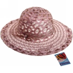 Шляпа женская с широкими полями «TiraMiSu- Лорен», микс 4 цвета, р58, ширина полей 9 см