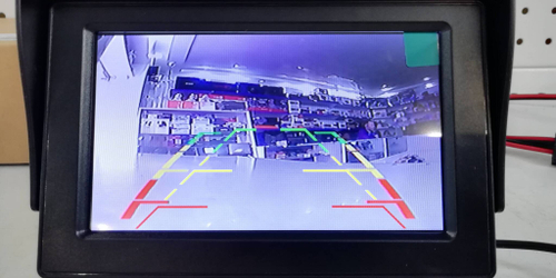 Беспроводная камера заднего вида с монитором 4.3 дюйма