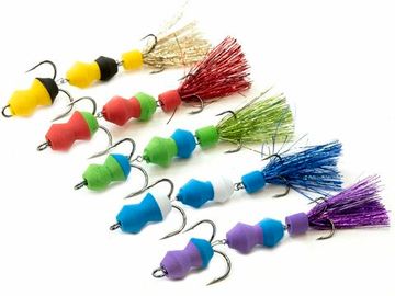 Приманки джиг. LJ PENNON TIPSYWORM MIX1 5шт.