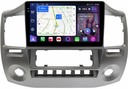 Магнитола для ГАЗ Соболь Бизнес, Газель Бизнес 2010-2017 (климат) - FarCar 9546BC монитор 9.5" QLED на Android 14, TS18, CarPlay, 4G SIM-слот