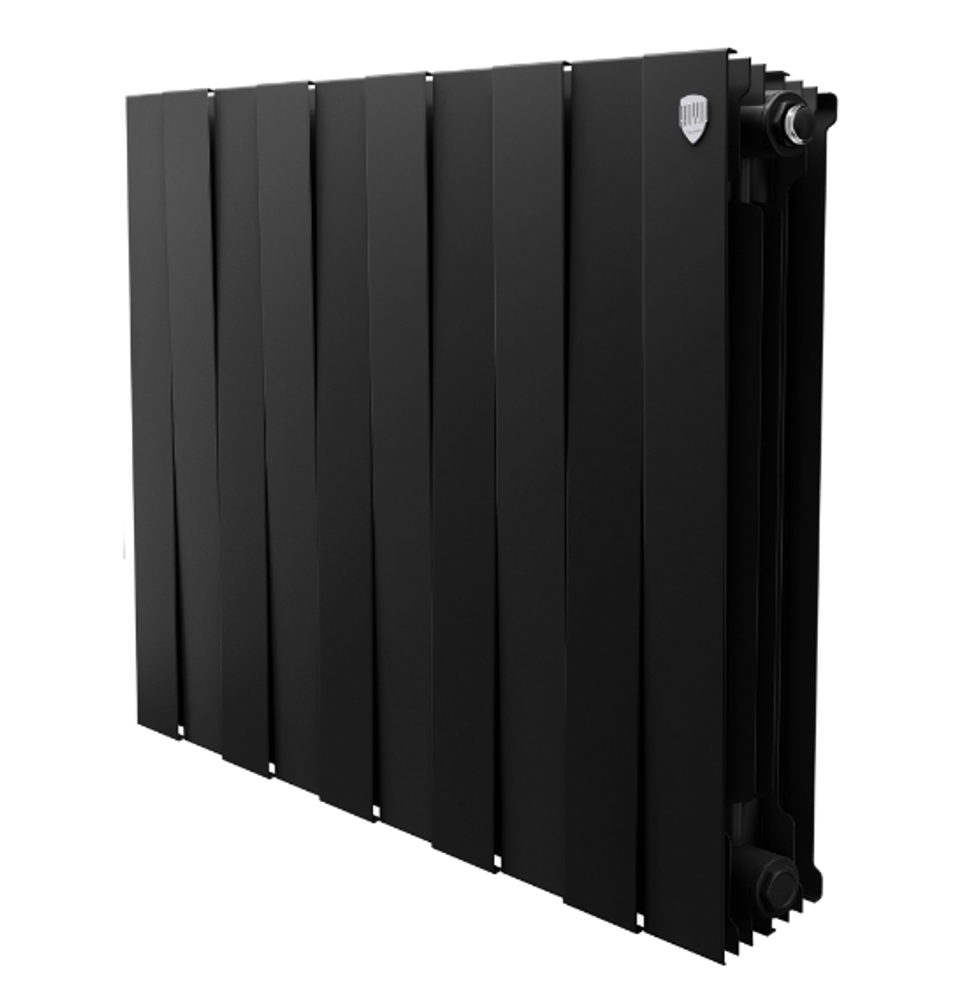 Радиатор биметаллический Piano Forte черный 500 10 секции