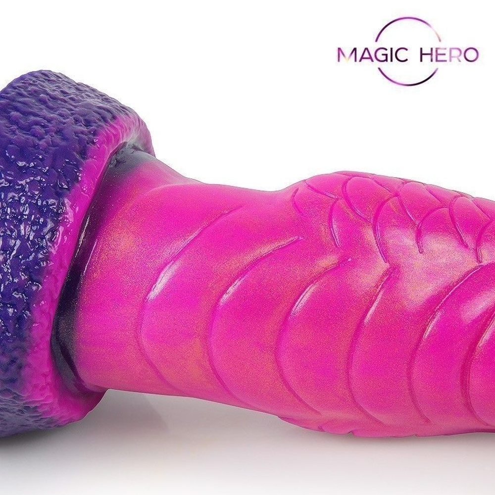 Фаллоимитатор Bior toys Magic Hero на присоске, 17,5 см