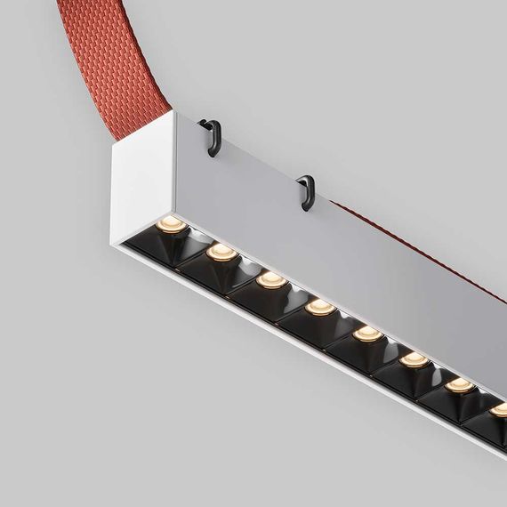 Подвесной светодиодный светильник Maytoni Technical Pendant system Parity Points TR128B-12W3K-M-W