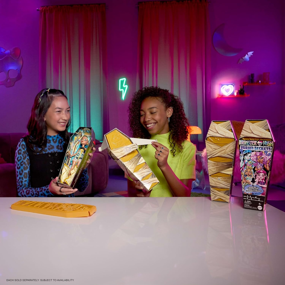Кукла-сюрприз Monster high Cozy Creepover