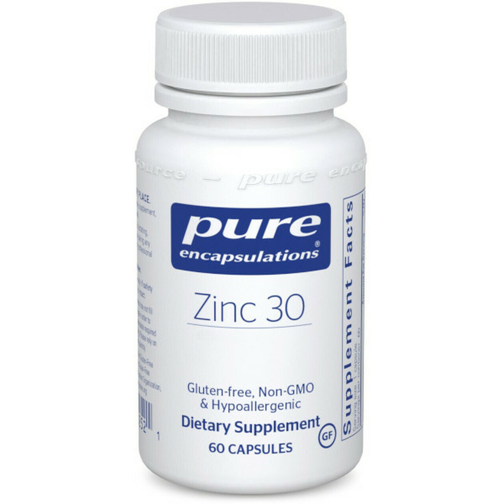 Pure Encapsulations - Zinc 30 mg 60 capsules