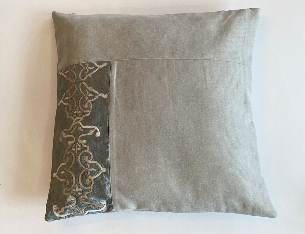 Подушка декоративная 45х45 Empire Design Cushion серая
