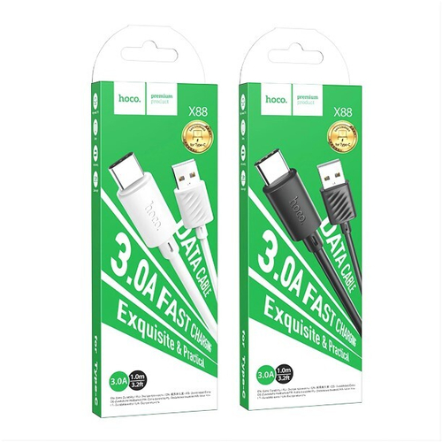 Дата-кабель универ. USB Type-C 1 м, 3А (HOCO.)