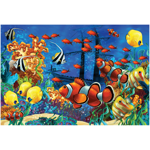 Пазл  160 эл. ТРИ СОВЫ "Подводное царство" И