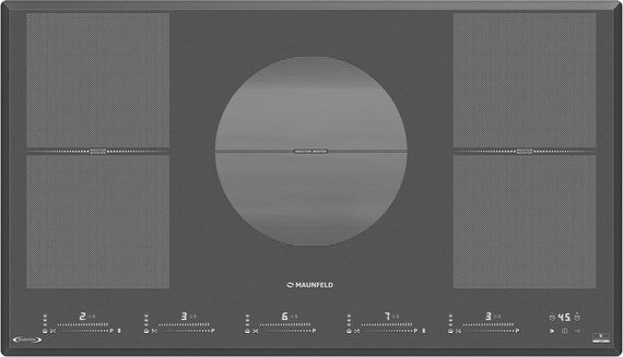 Индукционная стеклокерамич. панель MAUNFELD CVI905SFDGR Inverter