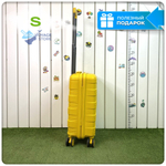 Маленький чемодан Mironpan Model 11271, Желтый, S