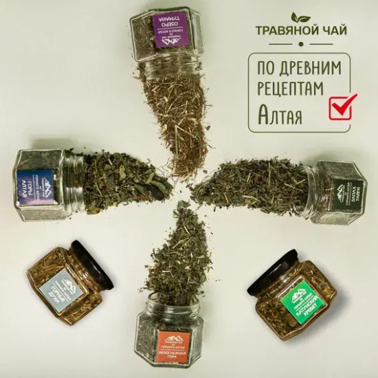 Подарочный набор из 6ти видов чая