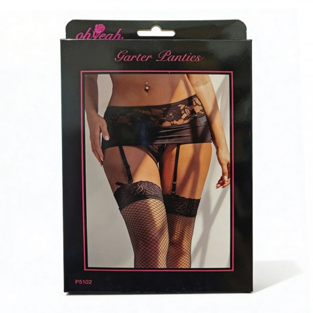 Пояс для чулок Sexy Lace Black (S)