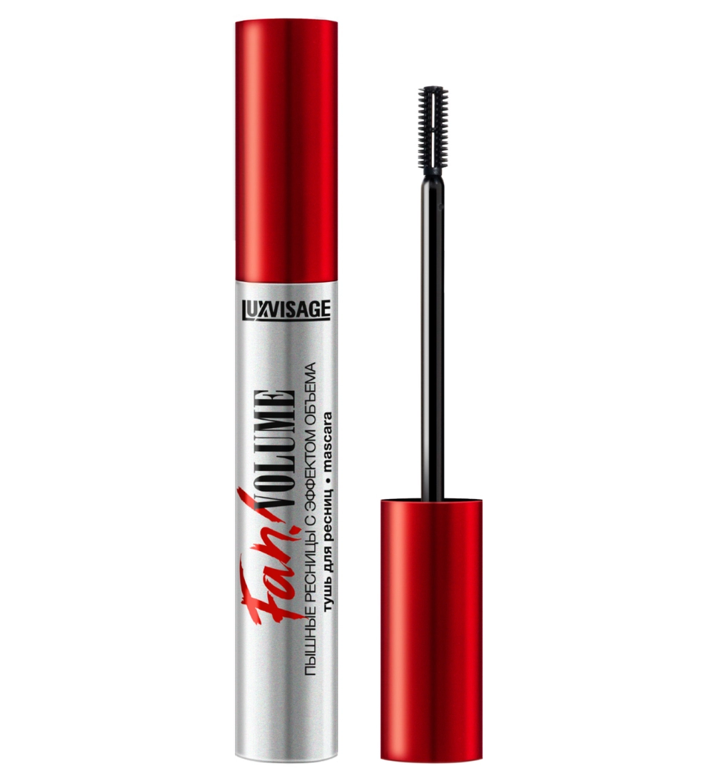 Тушь для ресниц LuxVisage Fan! Volume mascara black 8 гр
