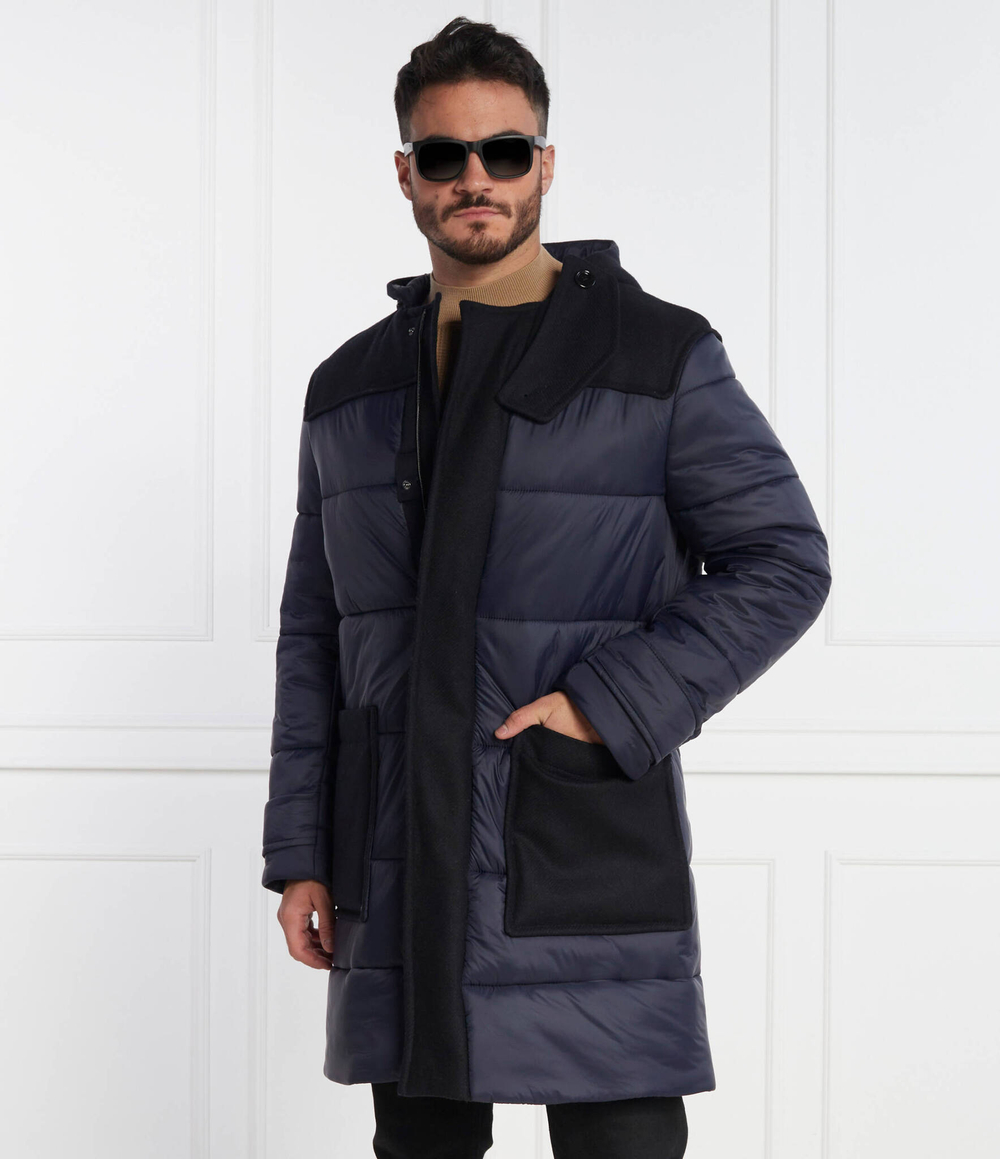 Пальто C Cam Mix BOSS BLACK - темно-синий(50502291)