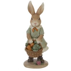 GAEM Фигурка декоративная "Зайка", L8,5 W9 H21 см