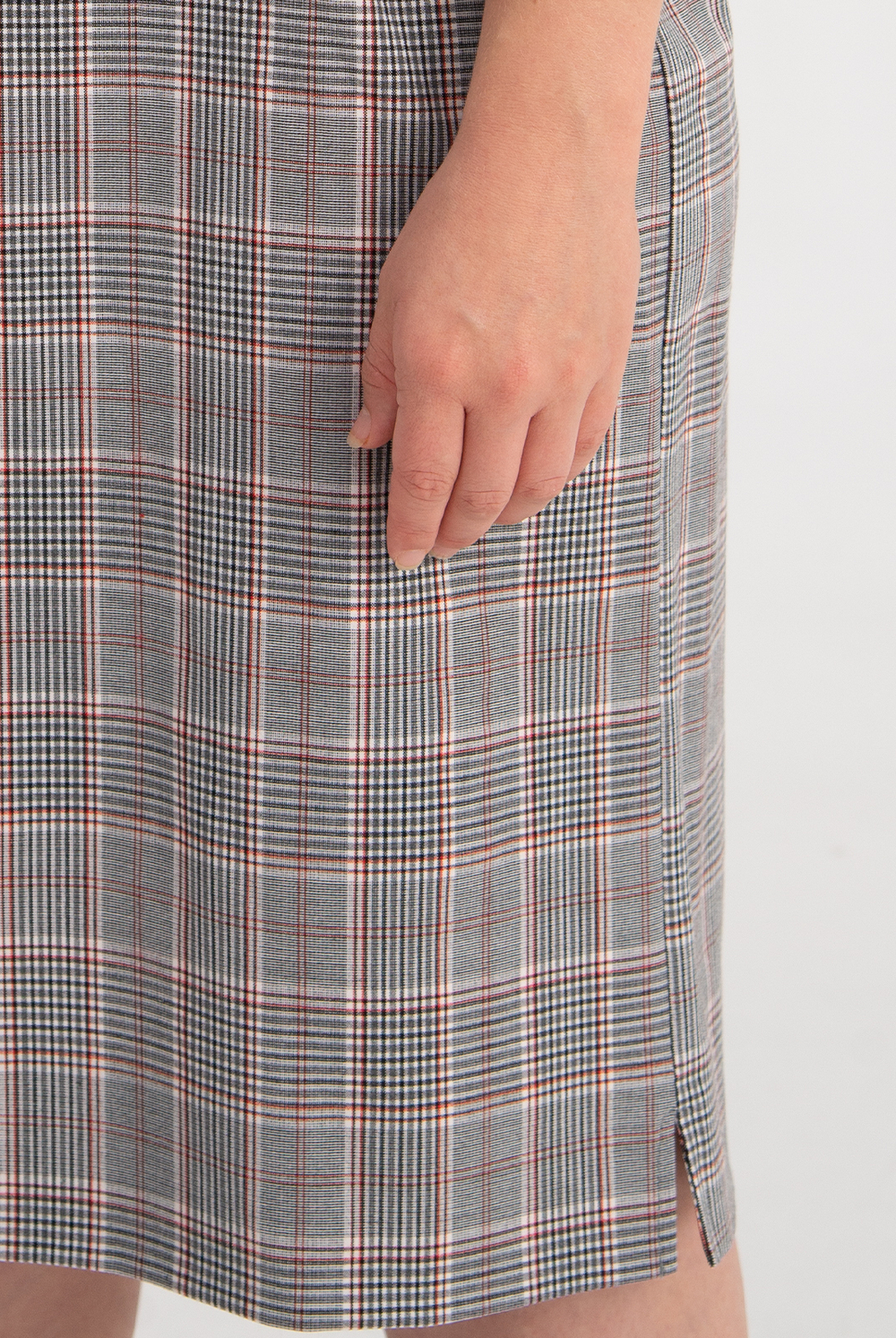 Платье женское 1655А, клетка #412Клв051655А