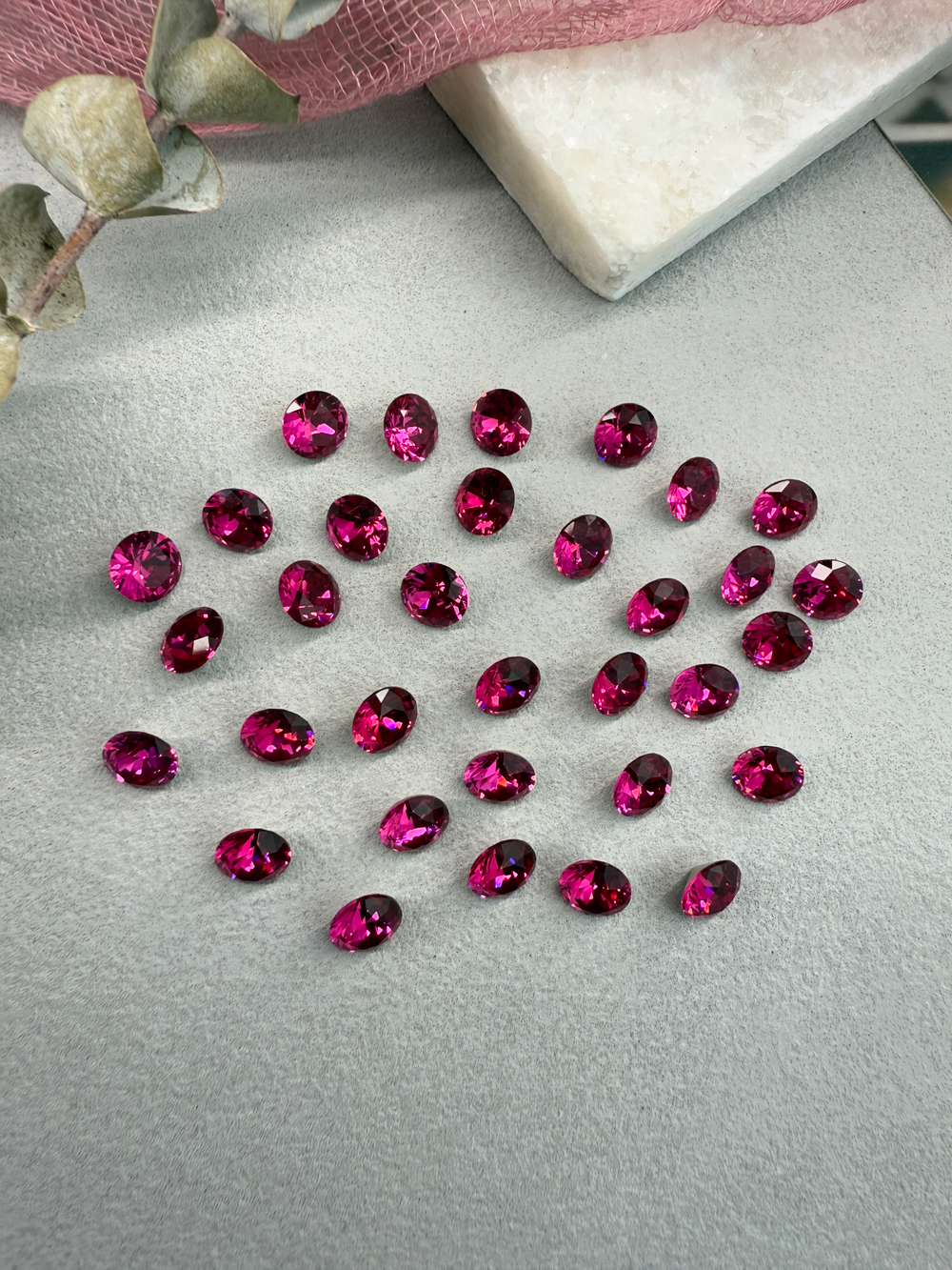 Шатон Chatone 8 мм (ss39), Fuchsia