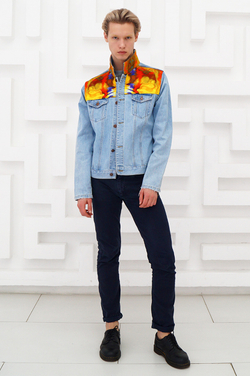 LIGVIANNI Джинсовая куртка Denim Jacket Tiger