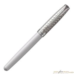 Перьевая ручка Parker Sonnet Premium F540 Pearl Metal 18К (1931547)