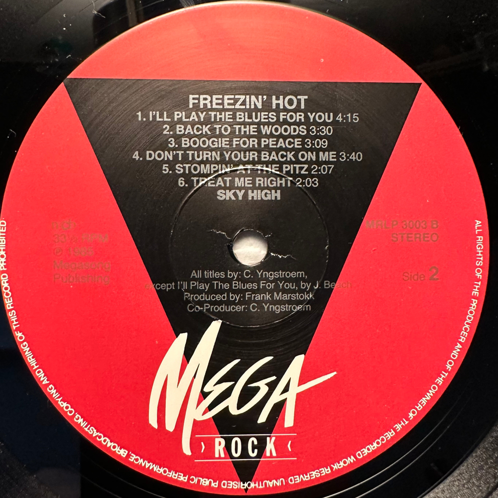 Sky High- Freezin' Hot (Скандинавия 1985г.)