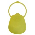 Детский футляр для пустышек желтый прозрачный