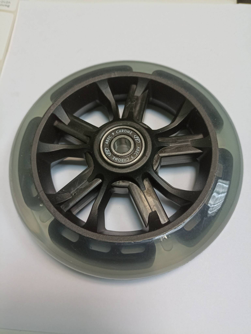 Колесо Comfort 125 R light green ABEC - 9, LED-подсветка (10013160/100722/3343088, Китай)