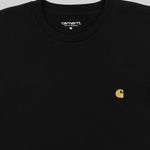  Лонгслив мужской Carhartt WIP Chase артикул:I026392_black - купить в магазине Дайс