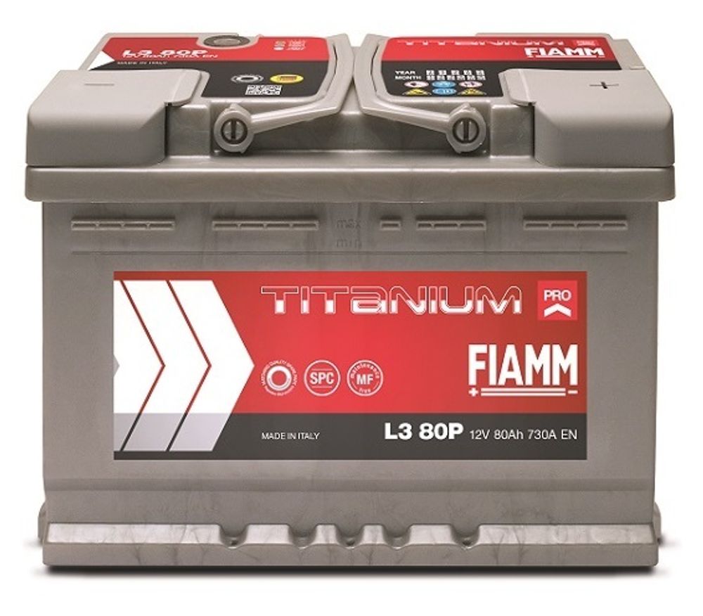 Fiamm Titanium Pro 6СТ- 80 R аккумулятор