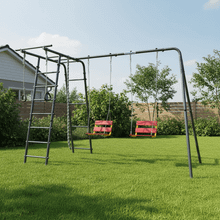 ROMANA Полянка Плюс 2 (антрацит) (с качелями гнездо)