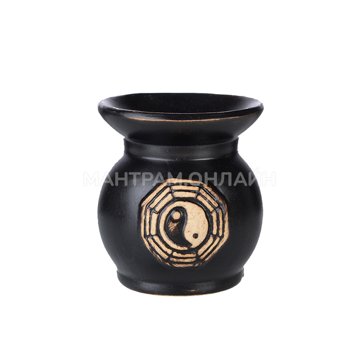 Аромалампа Инь&Ян цвет черный 7,5 x 7 см
