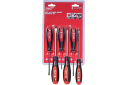 Набор отверток Milwaukee магнитных с трехгранной рукояткой 6 шт