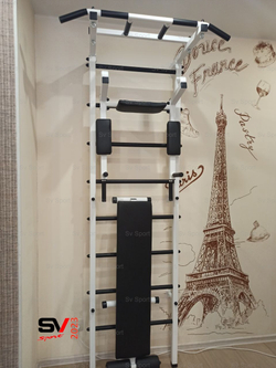 Монтаж шведской стенки Sv Sport в бетонные, кирпичные стены