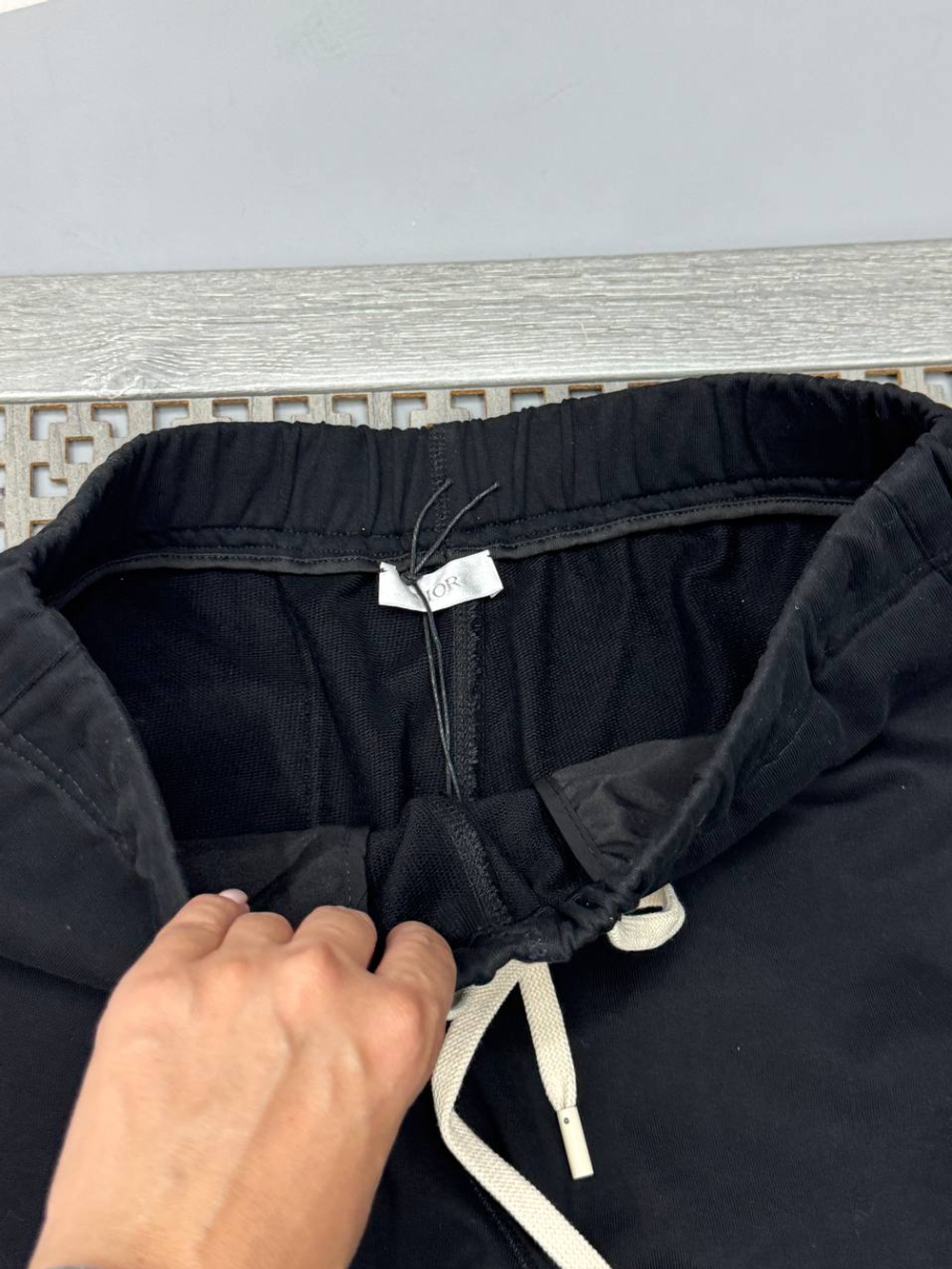 Спортивные штаны Dior&Stone Island