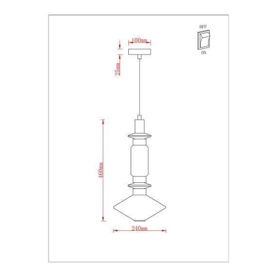 Подвесной светодиодный светильник Arte Lamp Fiorato A2442SP-11PB