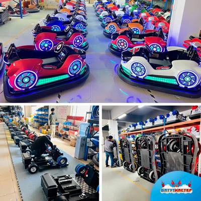 Электрическая бамперная машинка «Марс» с пультом управления для детей и взрослых