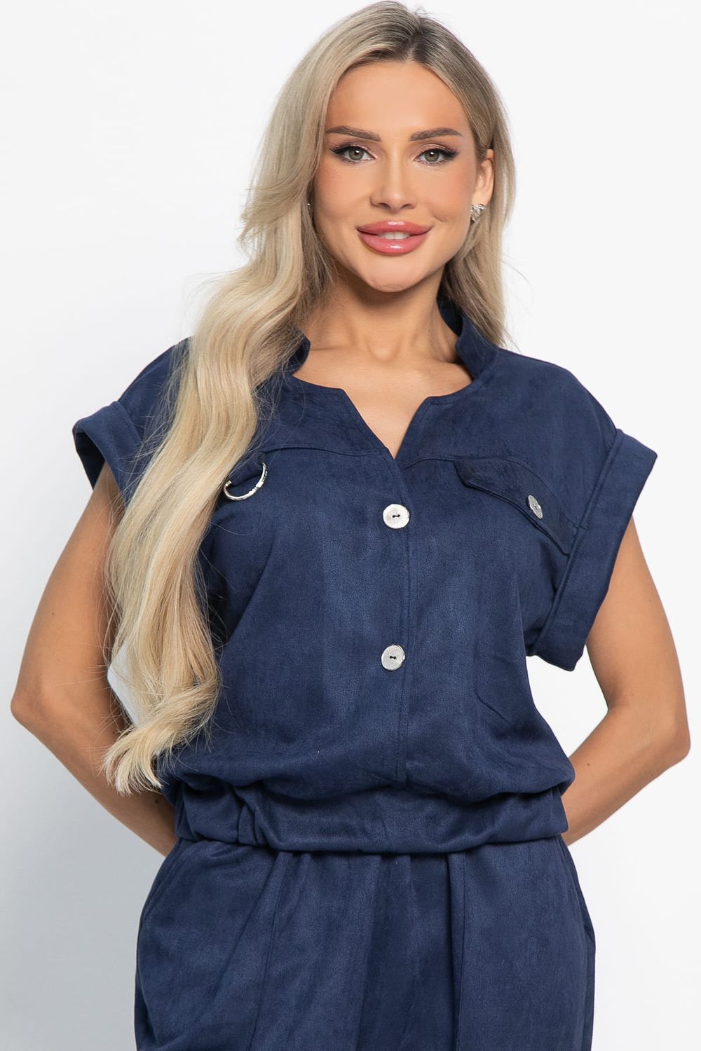 Жилет Лора (синий) Б15030-39М LT Collection