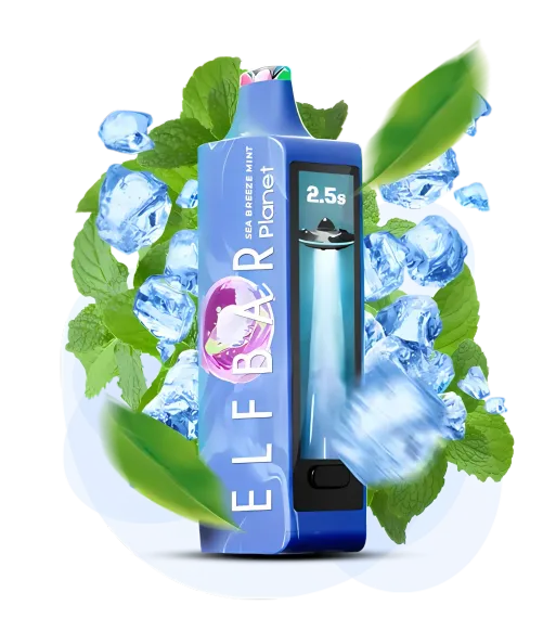 Elf Bar Planet 25000 - Sea Breeze Mint (5% nic)
