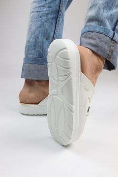 500 | "Ivan" Мужские тапочки-сабо (белый)