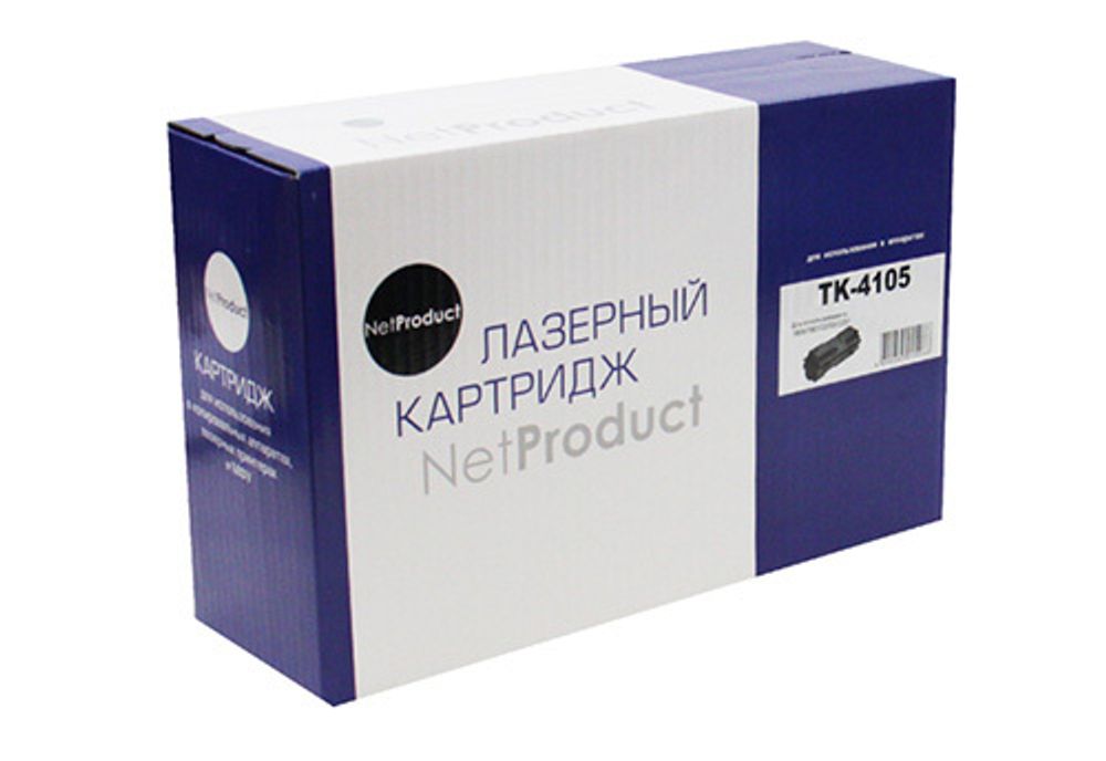 Тонер-картридж NetProduct (N-TK-4105) для Kyocera TASKalfa 1800/2200/1801/2201, 15K