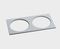Рамка декоративная Italline IT06-6016 white FR2