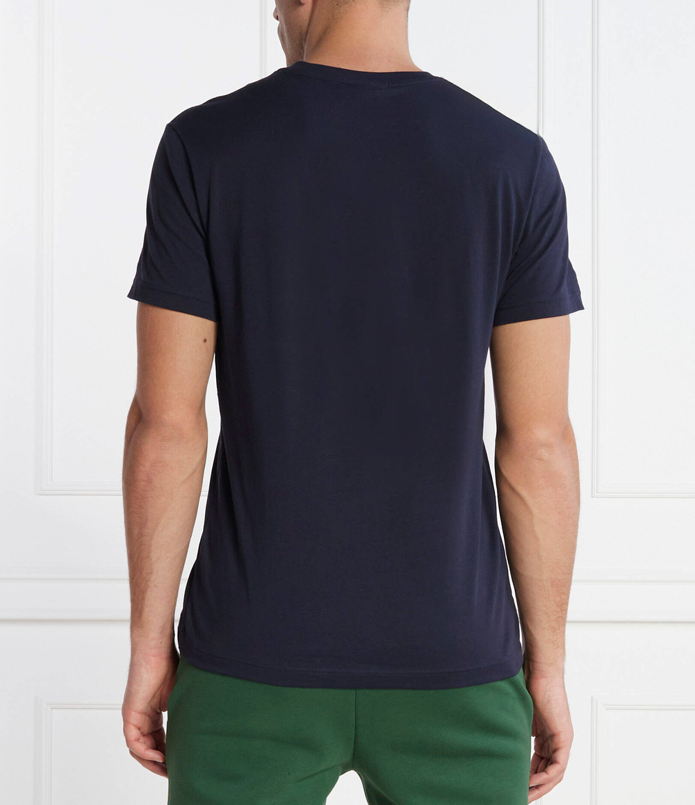 Футболка Lacoste - темно-синий(TH2036)