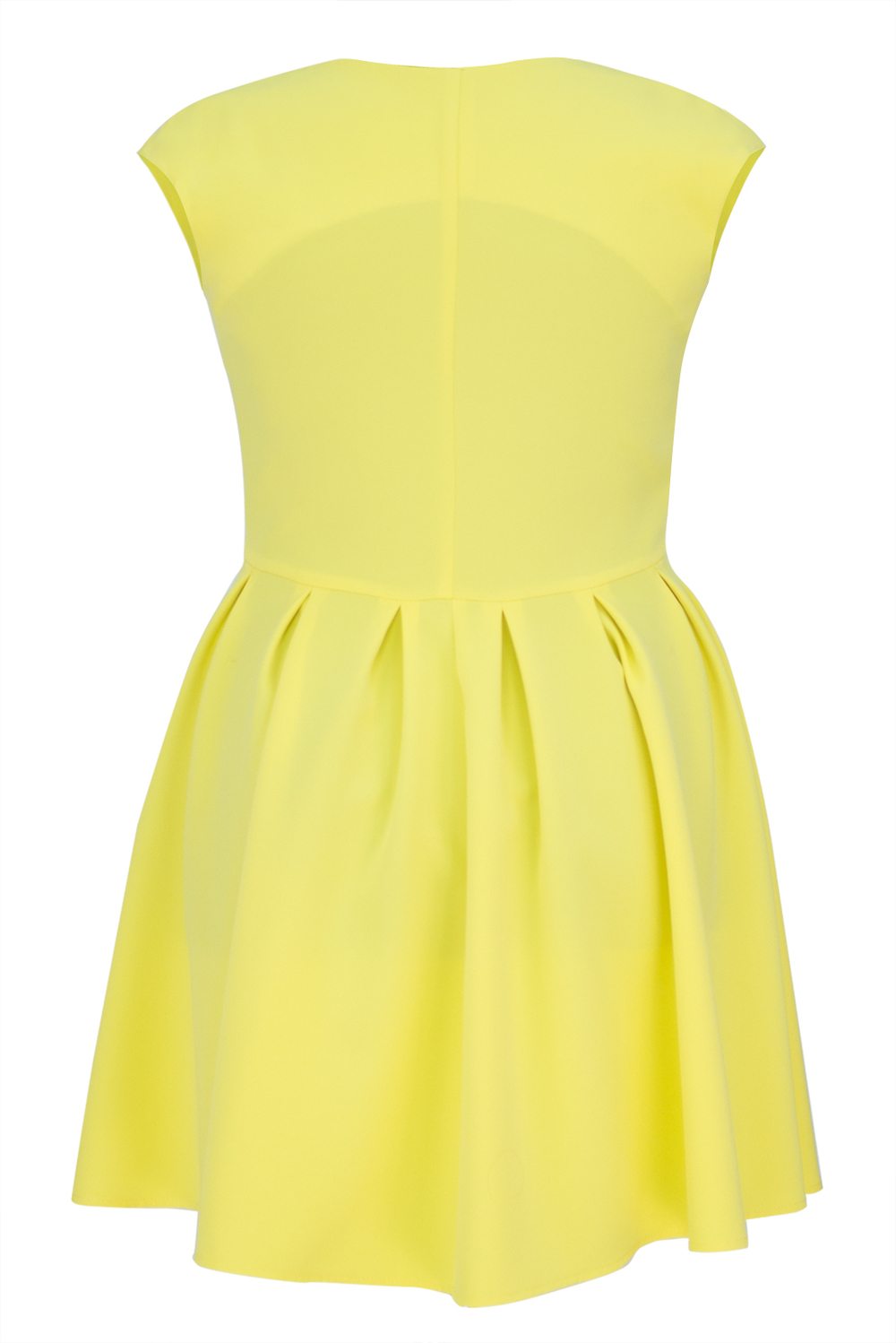 Коктейльное платье 1329Л, желтый #184Жа051329Л