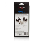 Набор для стимуляции сосков His Nipple Kit (Цвет: черный с серебряным)