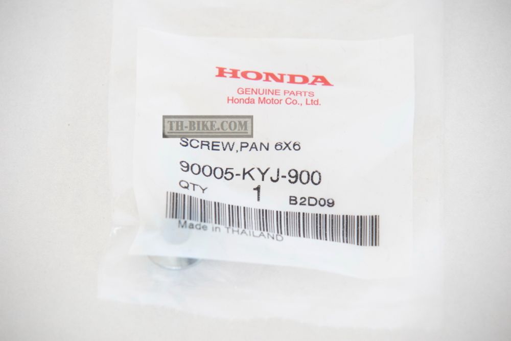 90005-KYJ-900. SCREW, PAN, 6X6