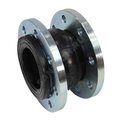 Компенсатор резиновый антивибрационный NBR Ду 80 Ру10/16 фл L=135мм 8011 Benarmo сжатие/растяжение 15 мм/8 мм