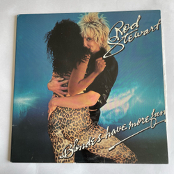 Винтажная виниловая пластинка LP Rod Stewart Blondes Have More Fun (Испания 1978) Da Ya Think I'm Sexy