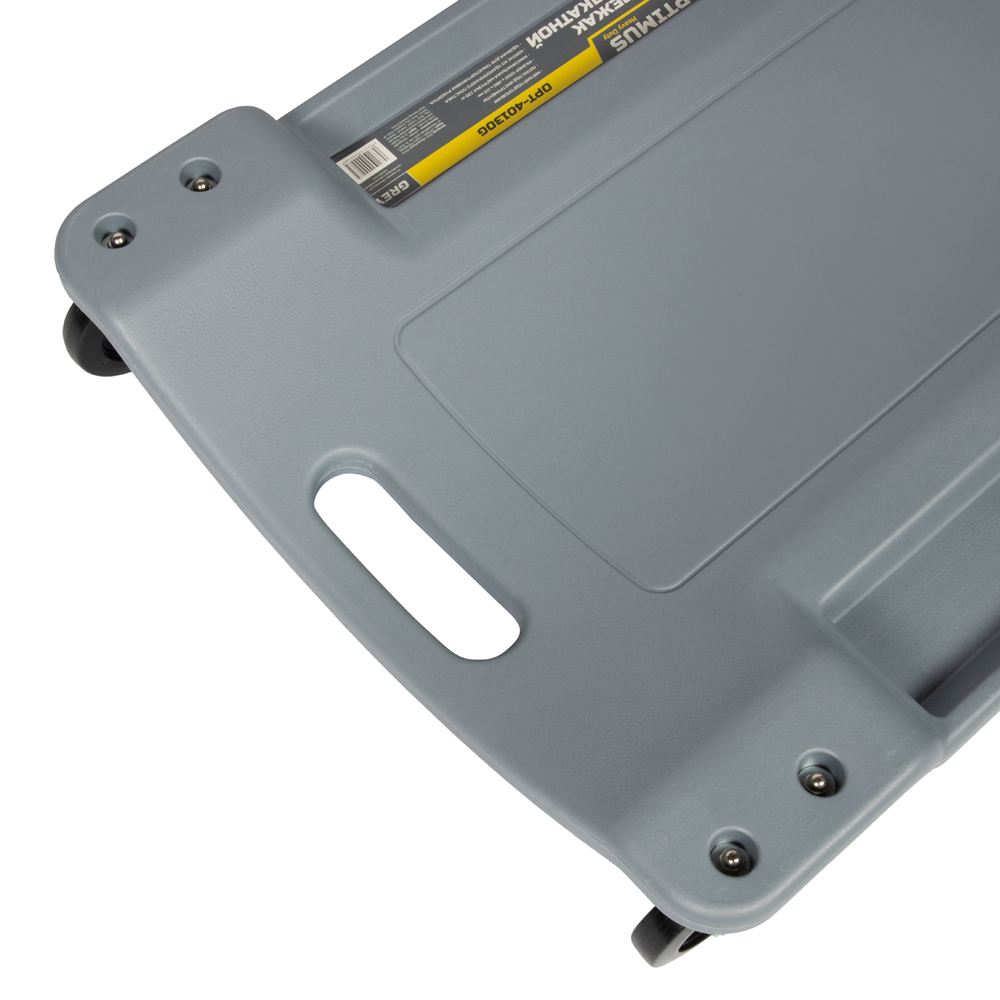 OPT-40130G Лежак ремонтный, подкатной, пластиковый, серый