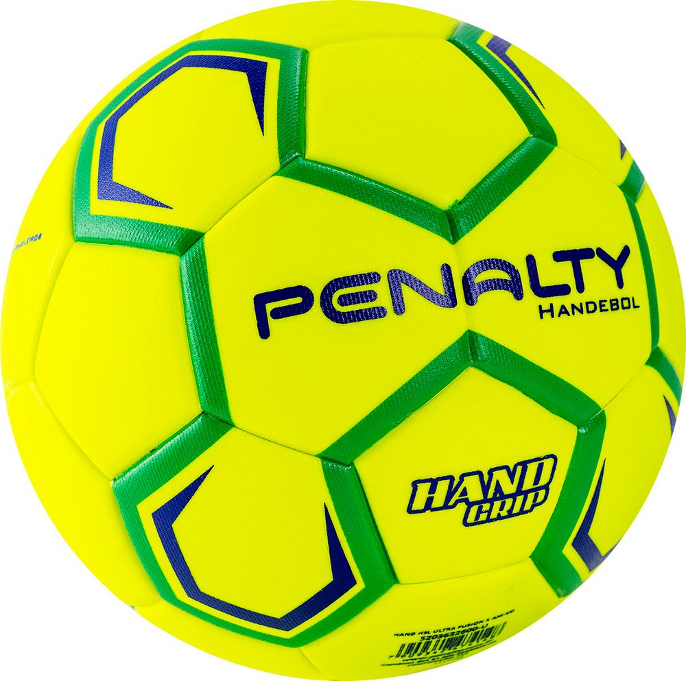 Мяч гандбольный PENALTY HANDEBOL H3L ULTRA FUSION X 5203632600-U, размер 3, желто-зелено-синий