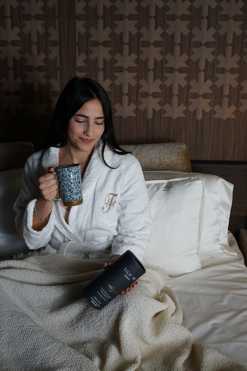 Наволочка 50х80 Silkow Venezia белая skv-s22